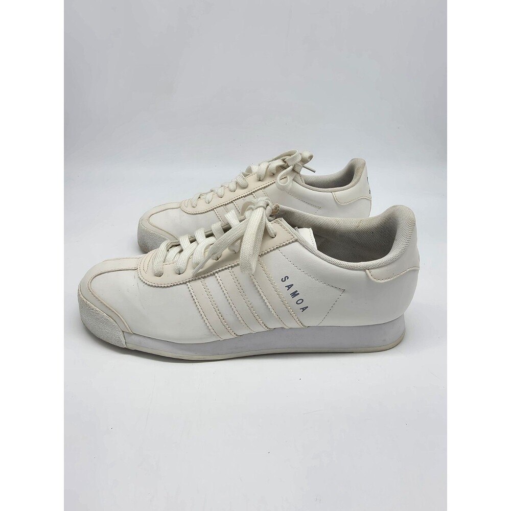 adidas Originals Samoa White Leather Sneakers Women's Size 10 G99719